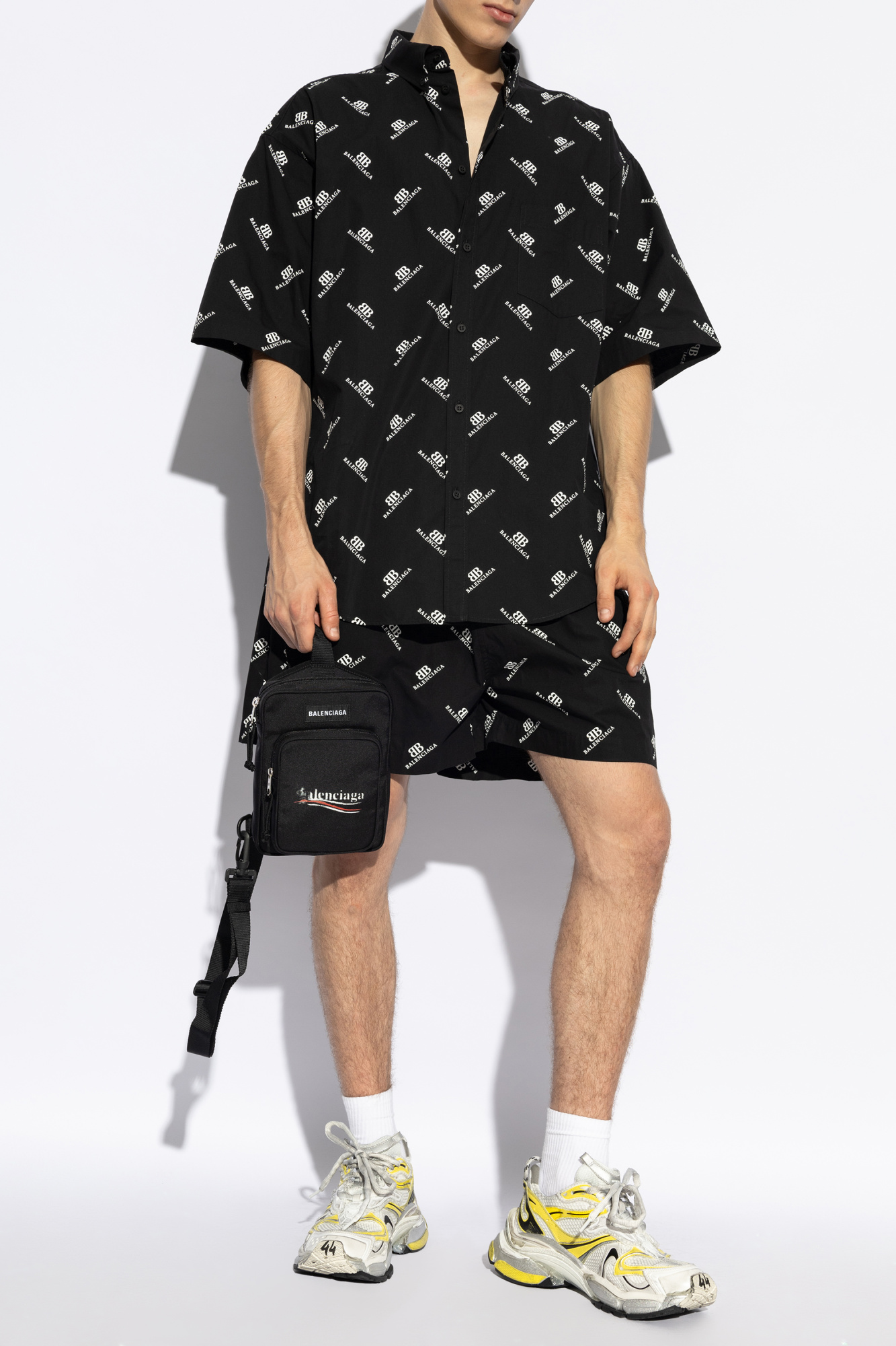 Balenciaga Shirt with a pocket | Men's Clothing | Vitkac